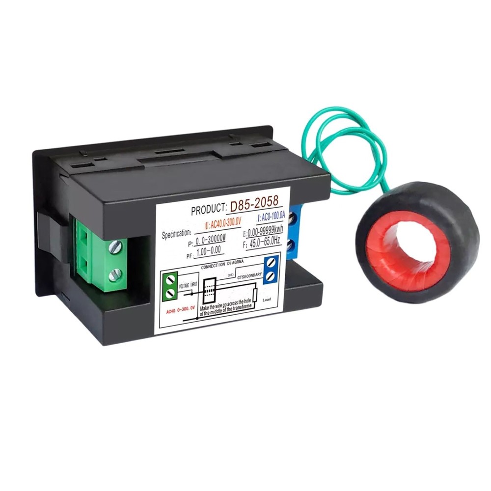 1 x AC panel meter With High Precision and Dynamic Range Design D85-2058