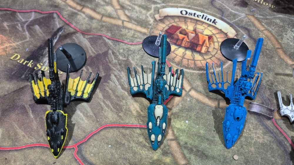 Metal Eldar BFG fleet