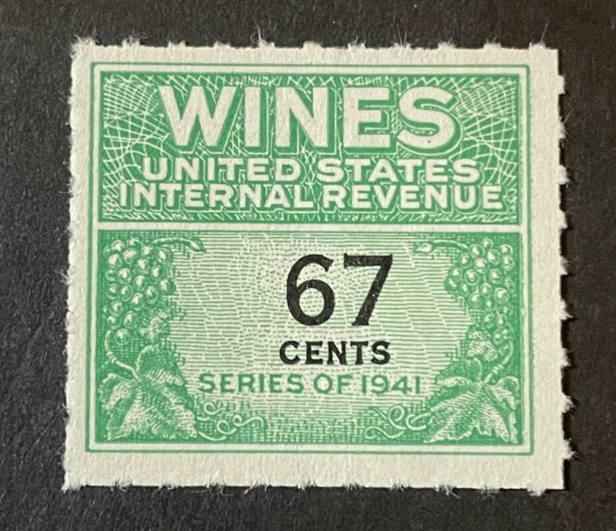 Stamps US Scott #RE192 never hinged
