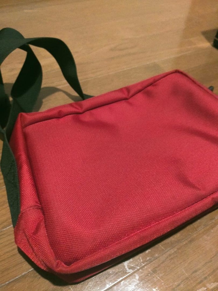 Tamiya Shoulder Bag Black/Red Mini 4Wd