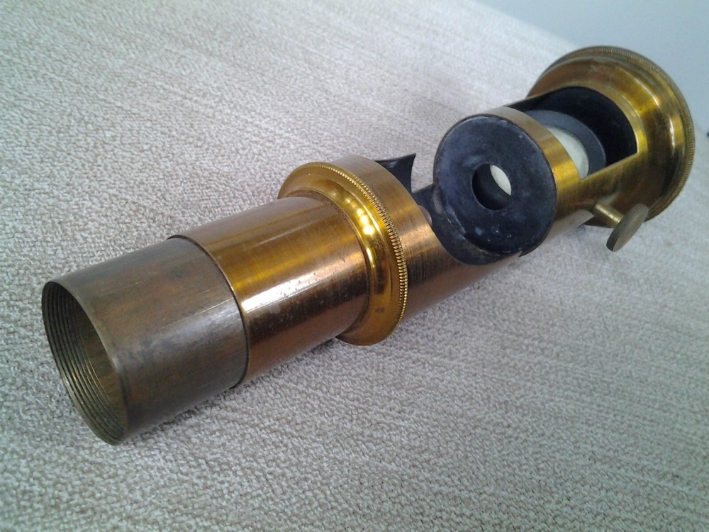 Antique miniature microscope no name 1900