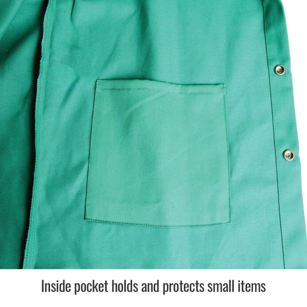 F930C-L Flame Retardant Coat 9 oz. Cotton Large