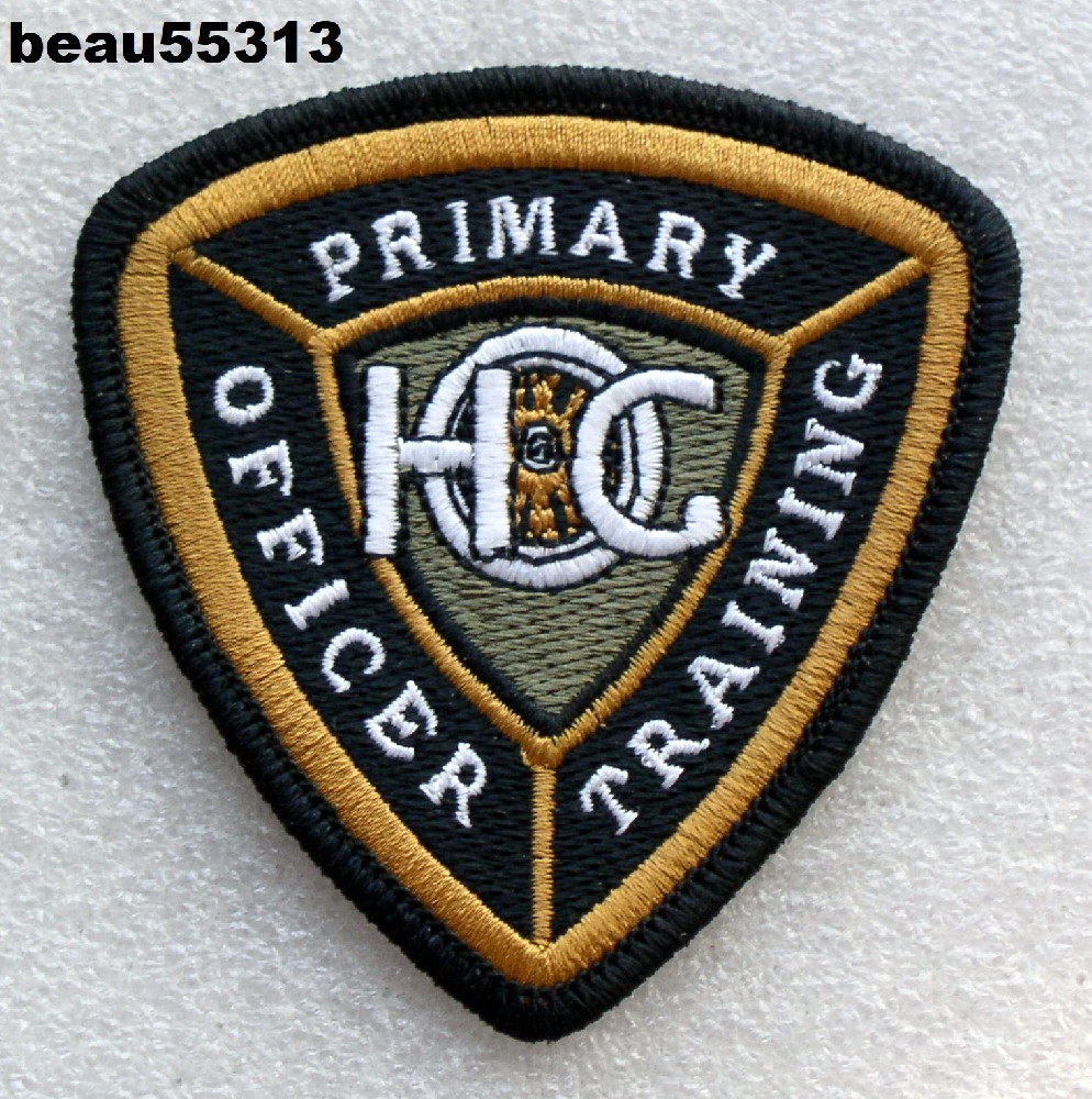 ⭐HARLEY DAVIDSON OWNERS GROUP HOG "PRIMARY OFFICER TRAINING" VEST PATCH