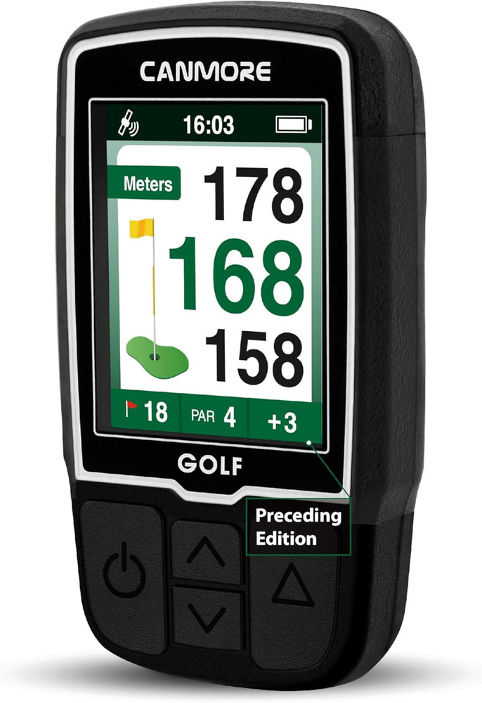 Preceding HG200 Handheld GPS Golf Device (Black_Preceding)
