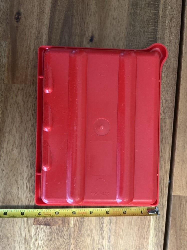 Dlx Developing Tray-5x7 Red Darkroom Processing Trays/Dishes