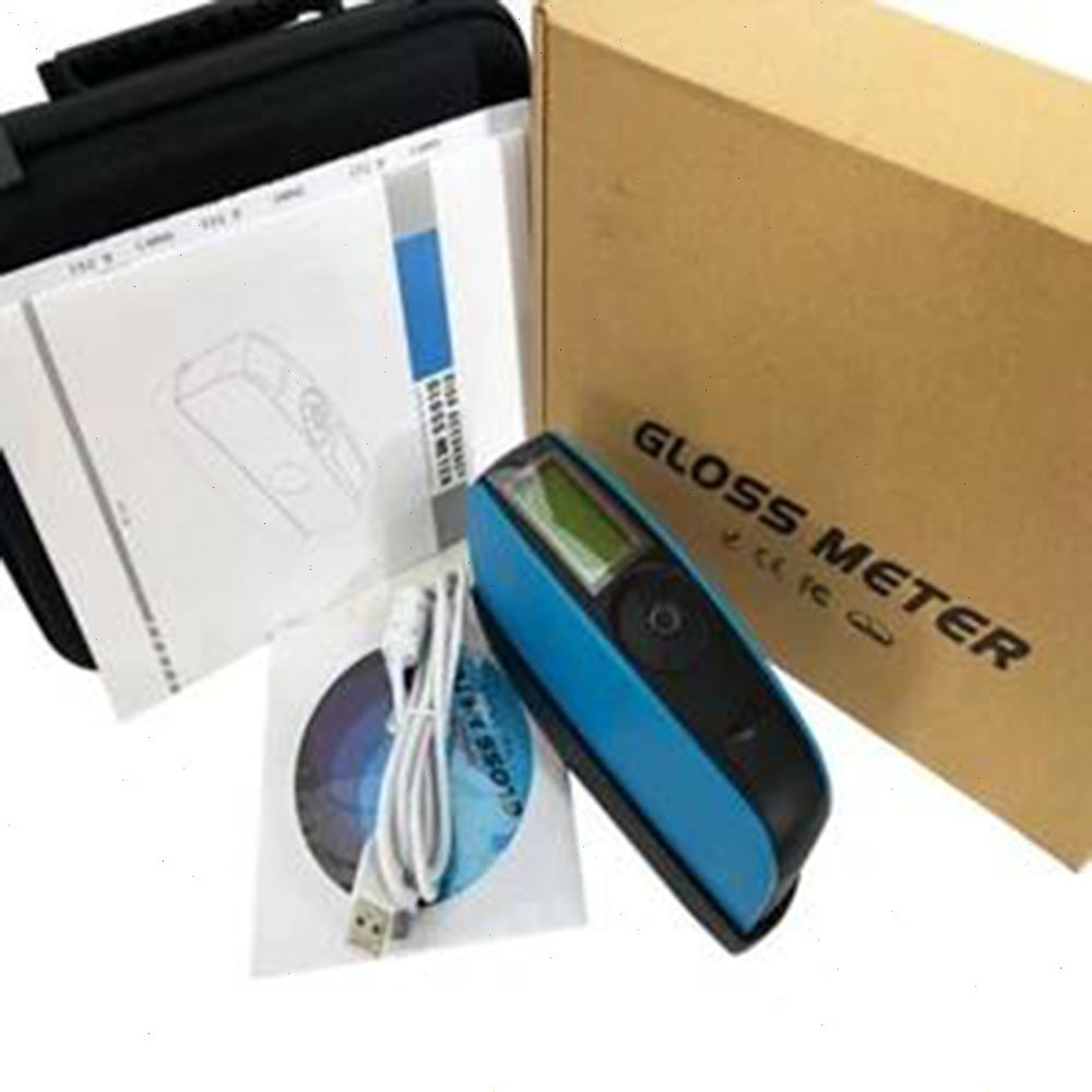 3 Angles Gloss Meter 20 60 85 Degree Gloss Meter with Automatic Calibration