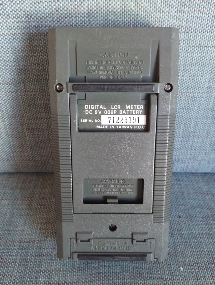 SCOPE LCR Meter MODEL LCR 680 31/2 DIGITS, BASIC ACCURACY 1.0%