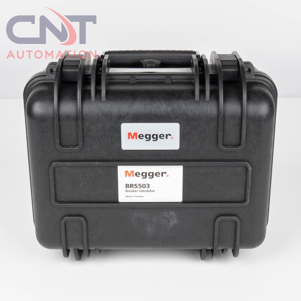 Megger BRS503 Breaker Simulator Analyzer Tester W/ Digital Analog Motion Outputs