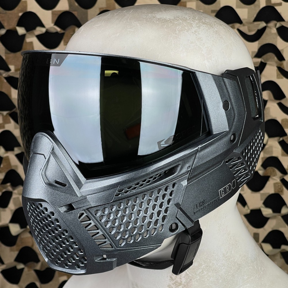 NEW Carbon CRBN Zero GRX Paintball Mask (Less Coverage) - ELMT Platinum