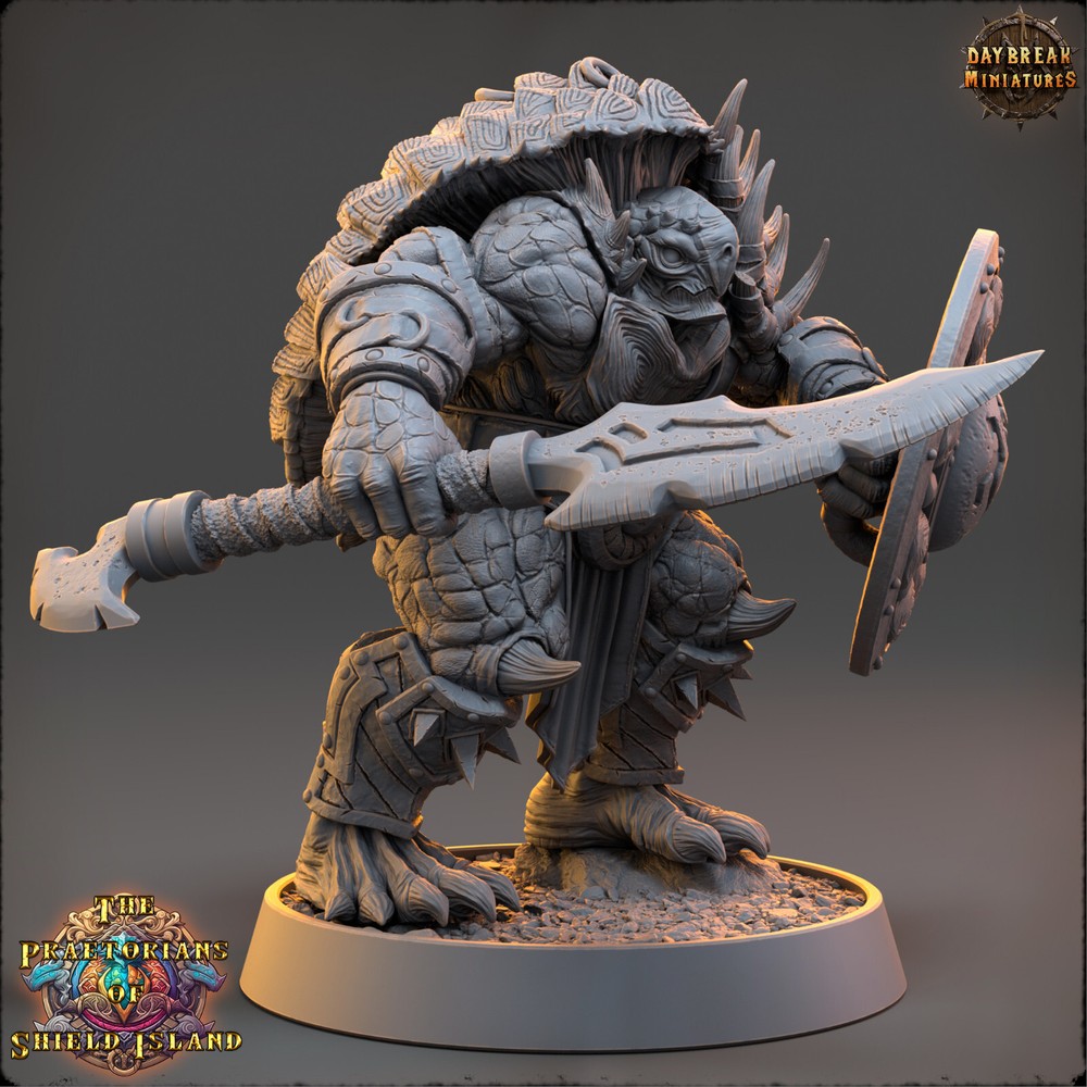 Tortle Warrior Wecto | DayBreak Miniatures |