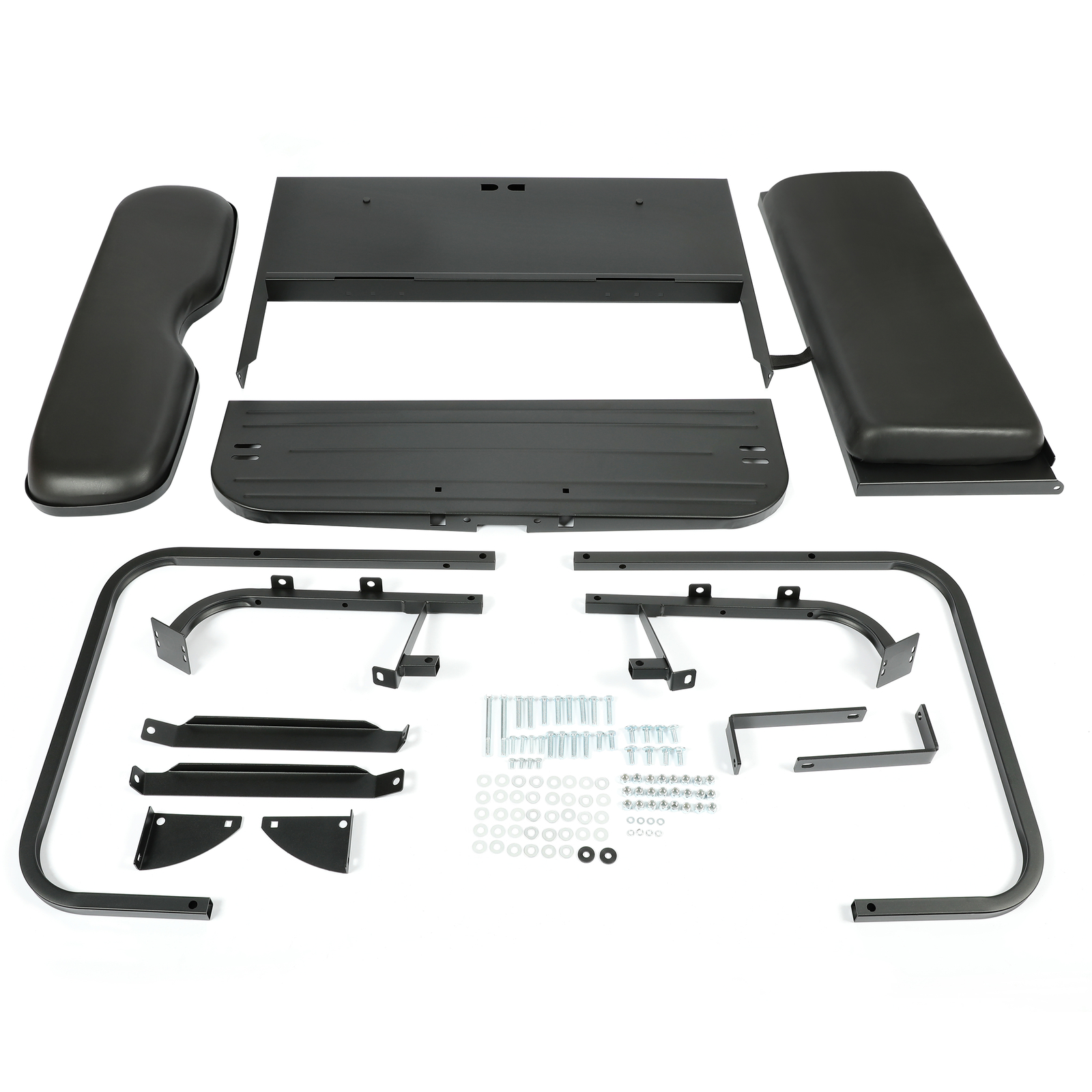 For 07-16 Yamaha Drive G29 Golf Cart Flip Folding Rear Back Seat Kit