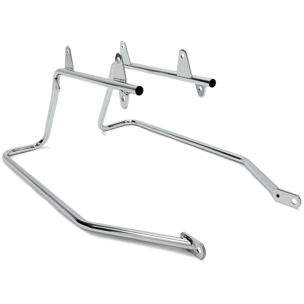 For Harley Heritage Softail 1984-2017 Chrome Saddlebag Conversion Brackets Set