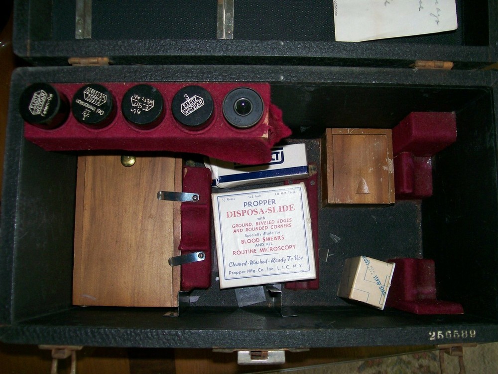 ERNST LEITZ MICROSCOPE 1928