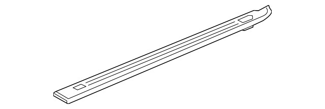 Genuine GM Driver Side Pickup Box Side Upper Molding 52030176