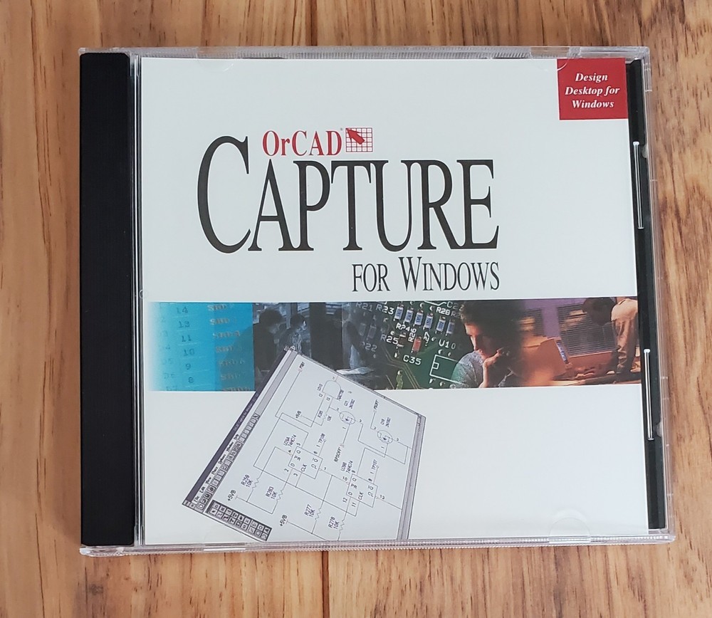 OrCAD Capture 7.01 for Windows With Manuals Key Code In Box