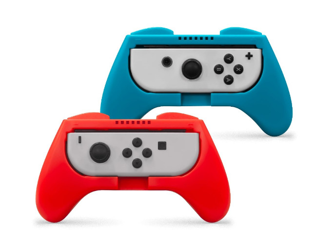 Repair Kit Bundle for Nintendo Switch w/Screen Protector, Steering Wheels, case