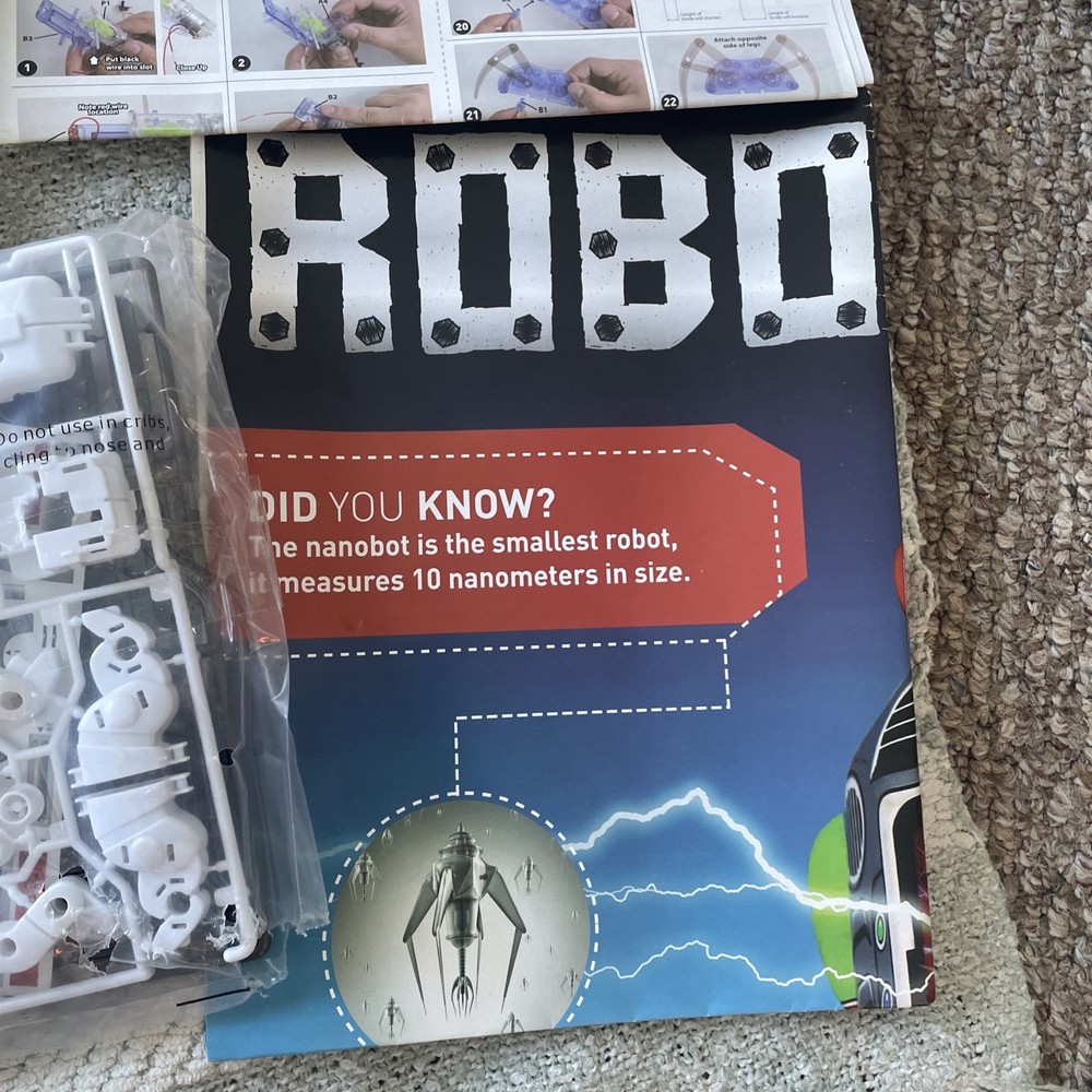 Discovery Build Create Robotics Kit 9 Designs! No Box- Most Items Still Sealed