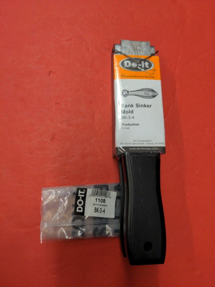 1108- BANK SINKER MOLD BK-3-4