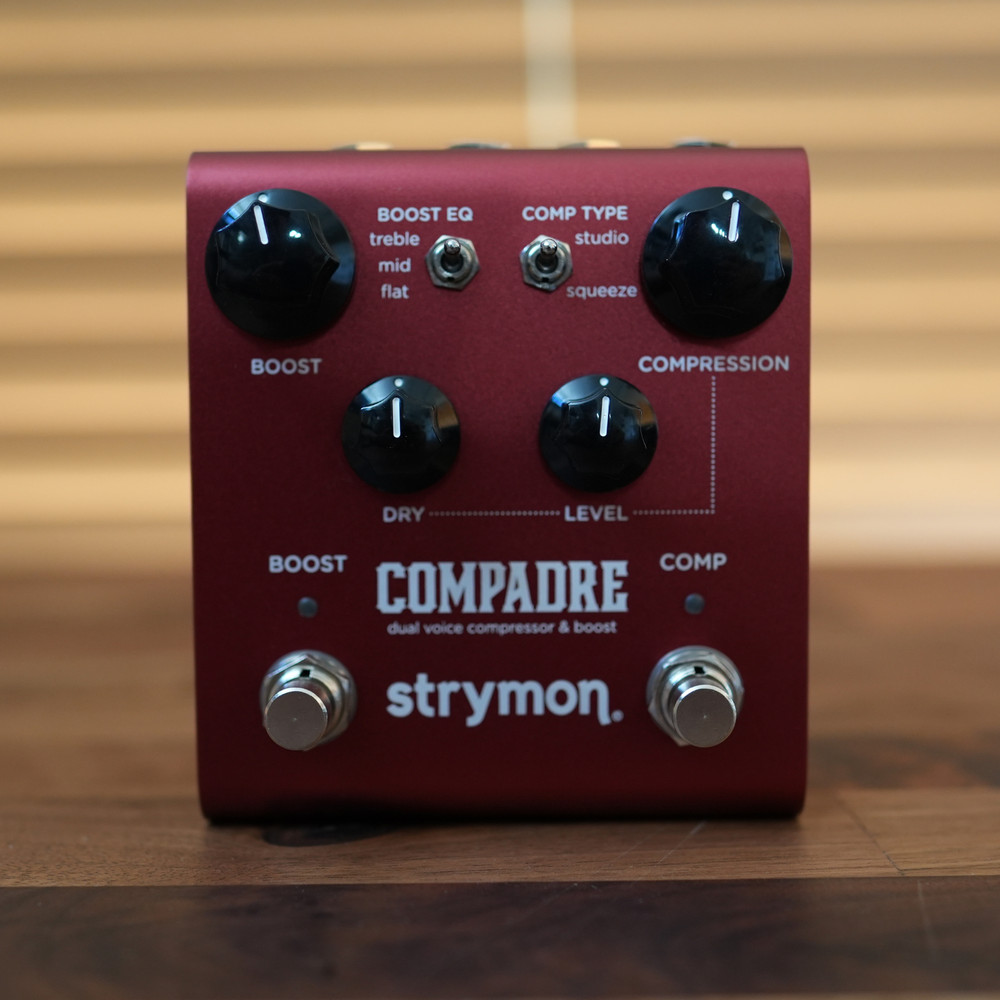 Strymon COMPADRE dual voice compressor & boost Guitar Effects Pedal