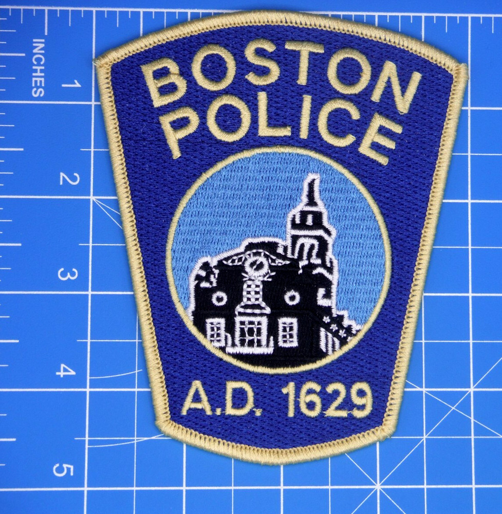 Boston Massachusetts Police patch-GP