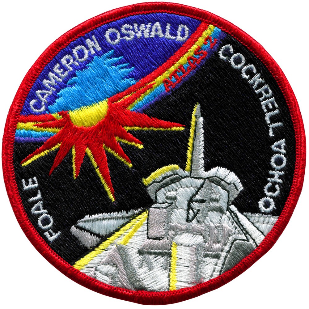 STS-56 NASA Shuttle Mission Flight Astronaut Crew Space Patch