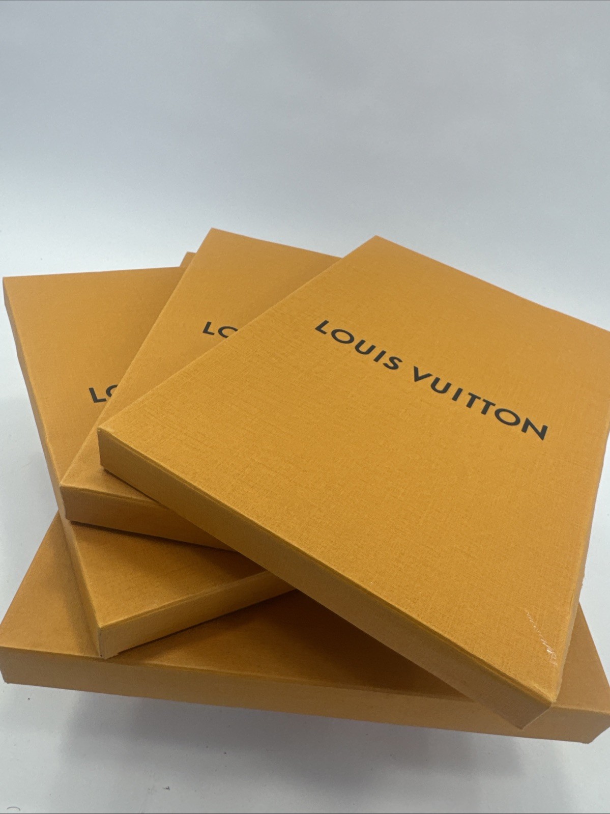 Lot Authentic LOUIS VUITTON Set Of Empty Boxes Set Of 4 See Photos