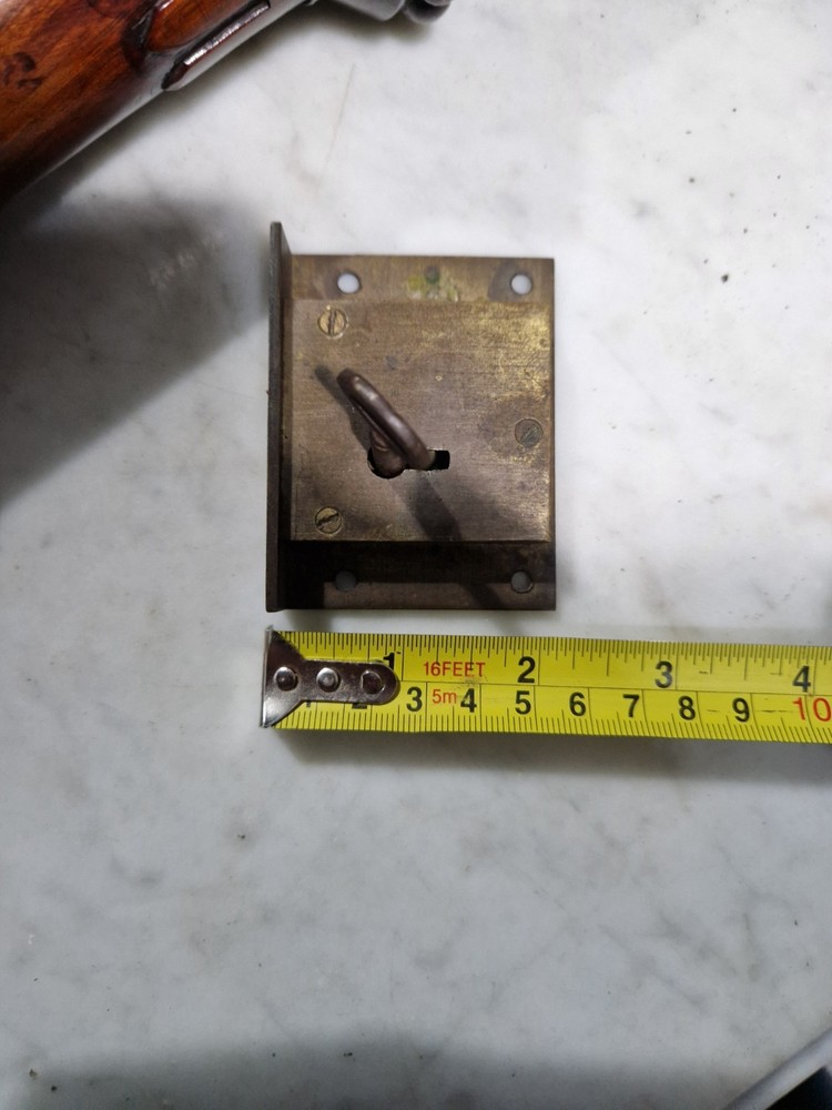 Vintage Working Lock With Key