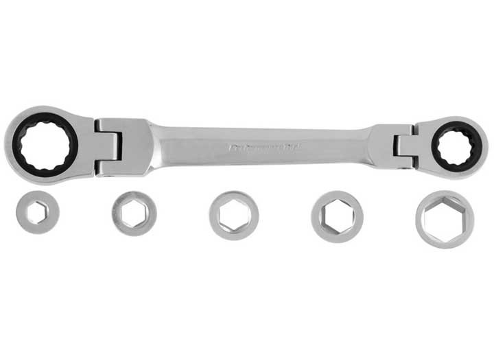 Performance Tool W30648 7-In-1 SAE Ratcheting Wrench