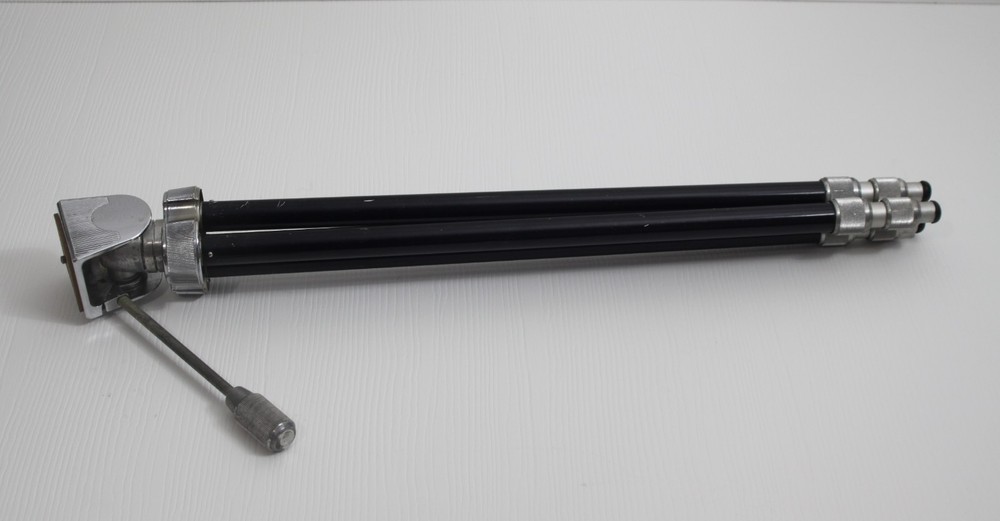 Vintage Old Camera Tripod Fully Functional Extendable 54”