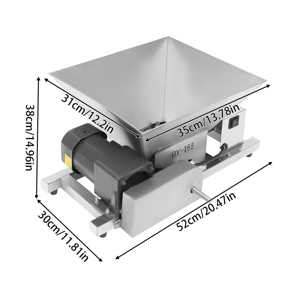 4L Electric Fruit Grinding Crushing Machine Commercial Fruit Breaking Machine