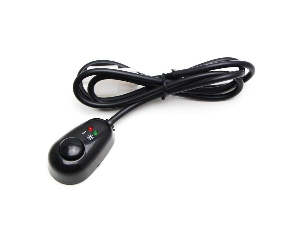 New Water Drop Shape 12V Push Button Switch With Red/Green LED Indicator Lights