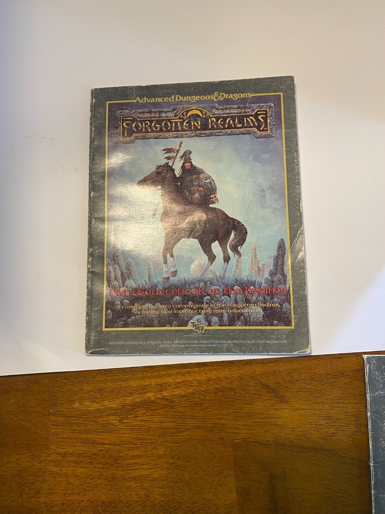 Forgotten Realms Campaign Setting (1st Ed) - box set