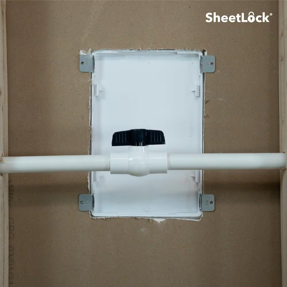 Access Panel Door Wall Ceiling 6x9 Inch Plastic Removable Paintable White Frame