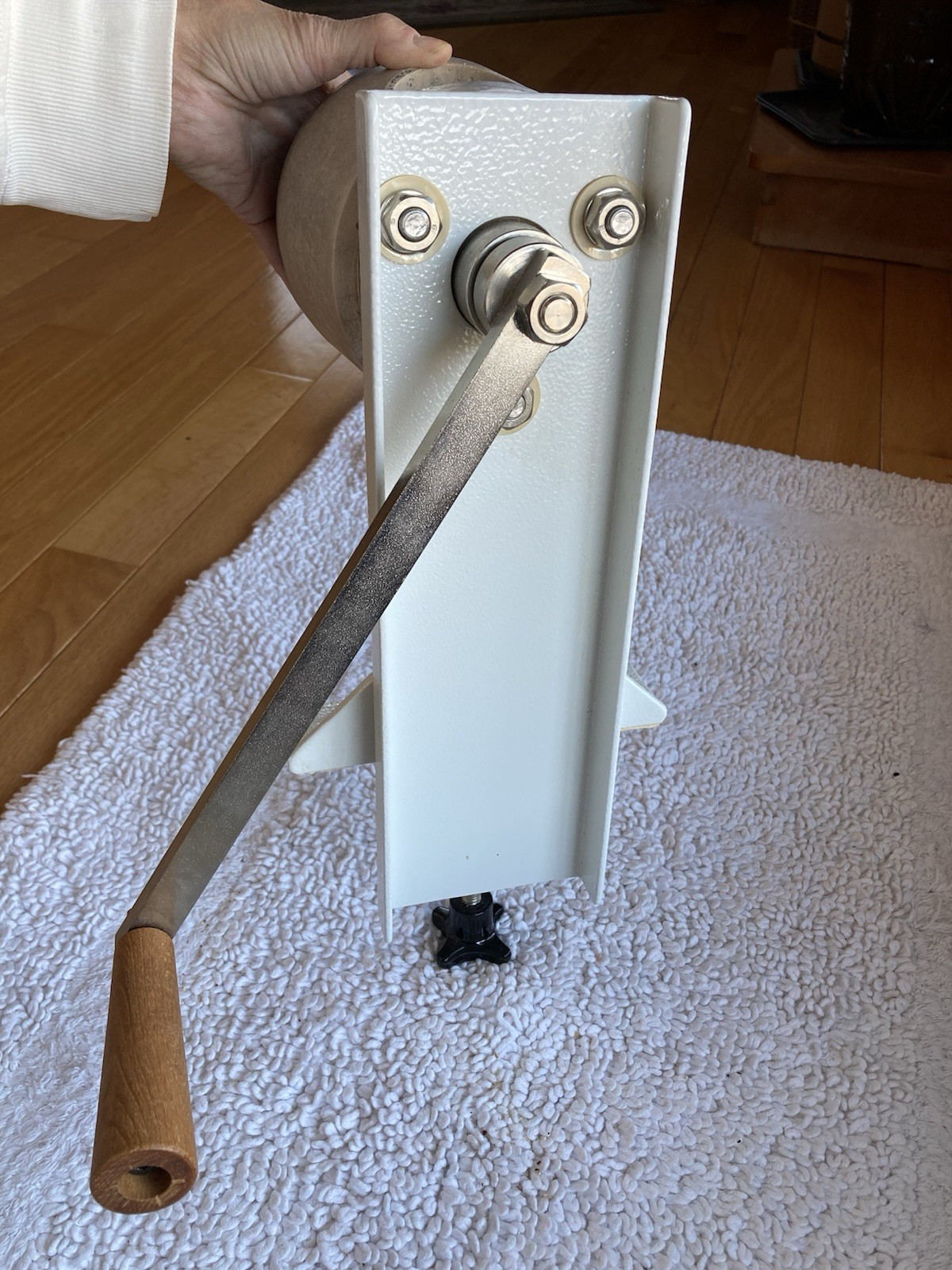 Schnitzer Model OH Hand Grain Mill--millstone & durable metal frame--GERMANY