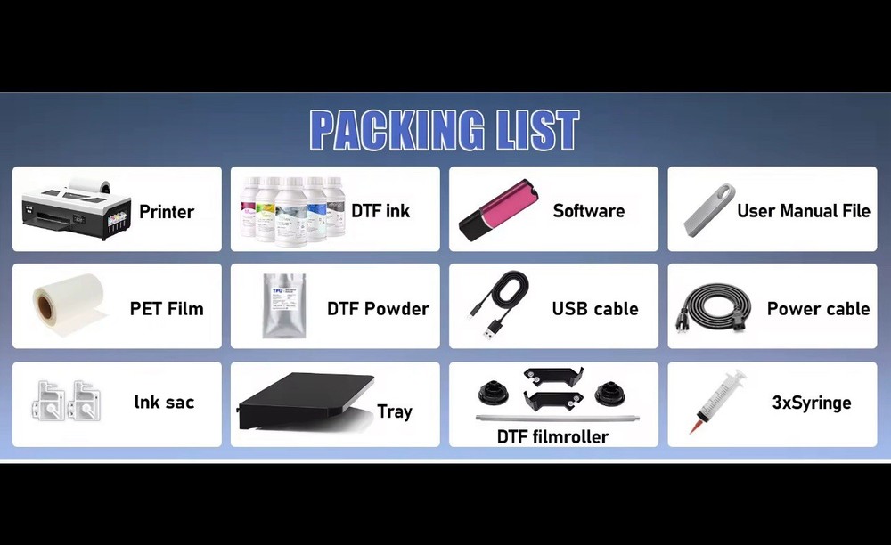 A4 dtf printer for Epson L800 DTF printer, DTF transfer machine with over!!!