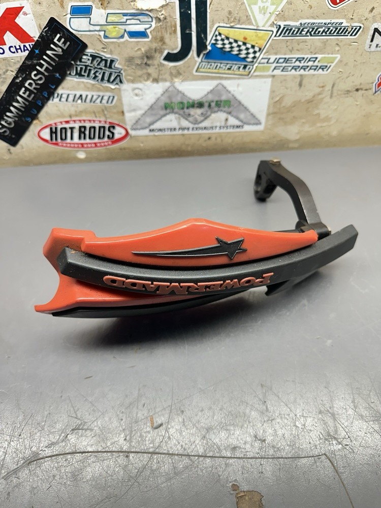 PowerMadd Hand Guard Left Side Red W/ Mounting brackets and Hardware Honda