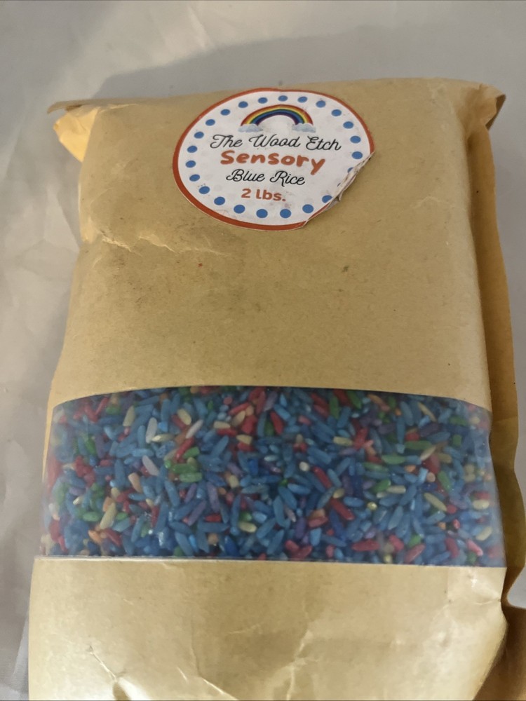 Sensory Blue Rice 2 Pound