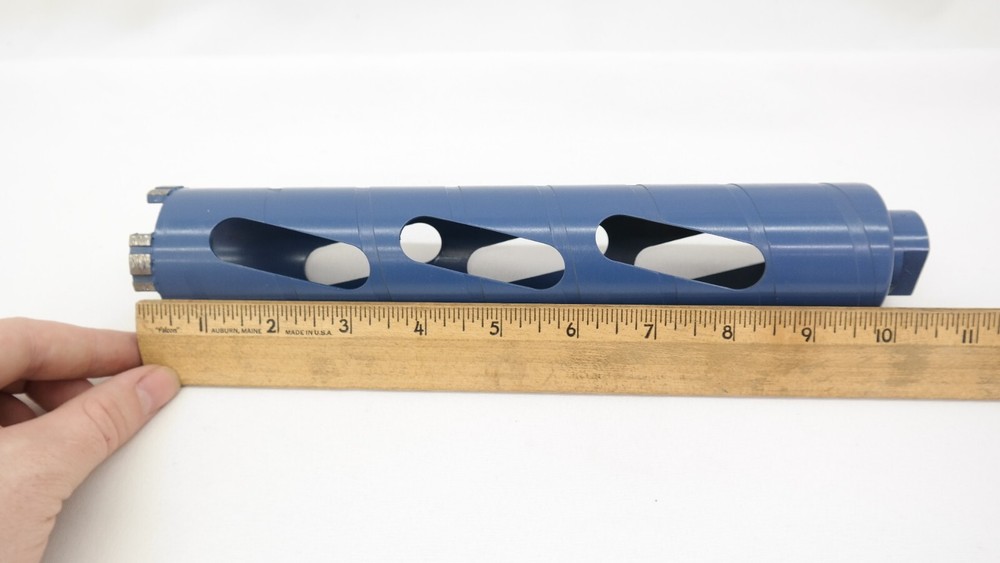 Dry Core Drill Bit Concrete Block Masonry Bit 2" Diameter 10" Long TF