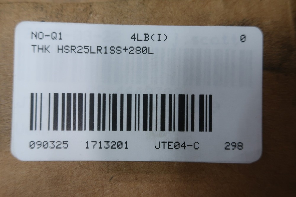 Thk HSR25LR1SS+280L Linear Guide