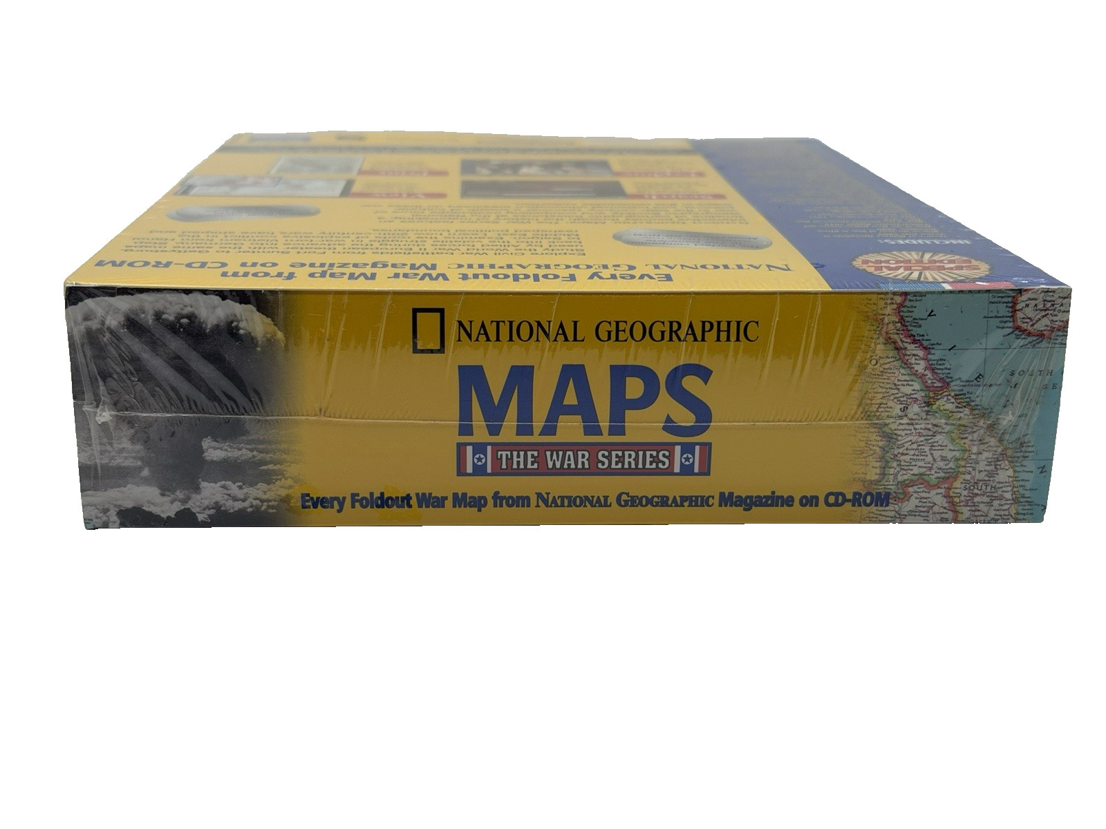 National Geographic Maps The War Series - Special Edition PC CD-ROM New Sealed
