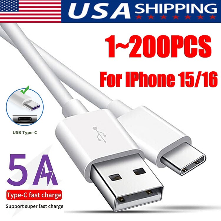 For iPhone17 Pro Max Plus USB-A Cable Fast Charger Type C Charging Data lot Cord