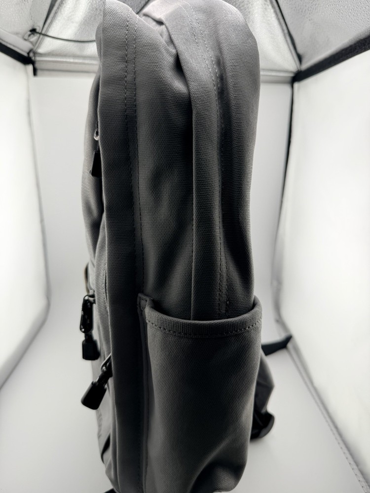 State Brand Grey Backpack Medium Sized With Synchrony Logo On Front