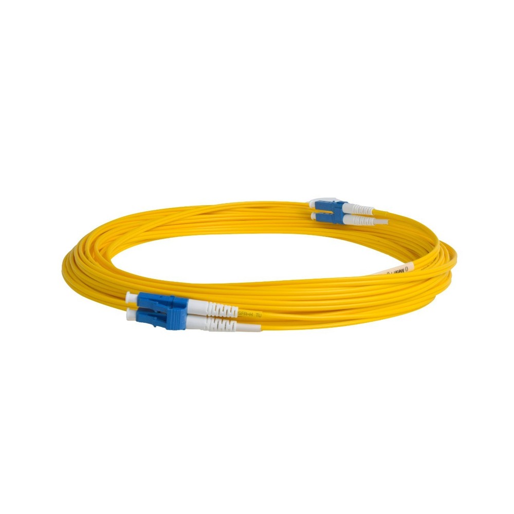 6-Pack 1 Meter Singlemode Duplex LC to LC Fiber Patch Cable Fast USA Shipping