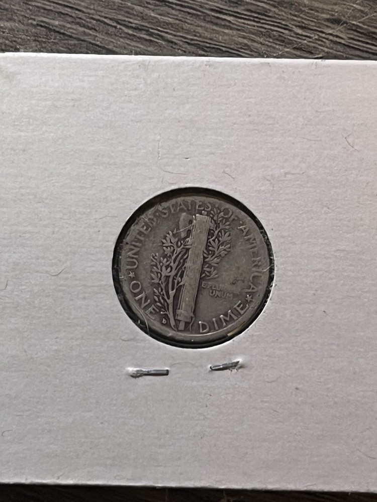 1931D Mercury Dime Error Coin! Die Cracks, In COD We Trust! 🫡