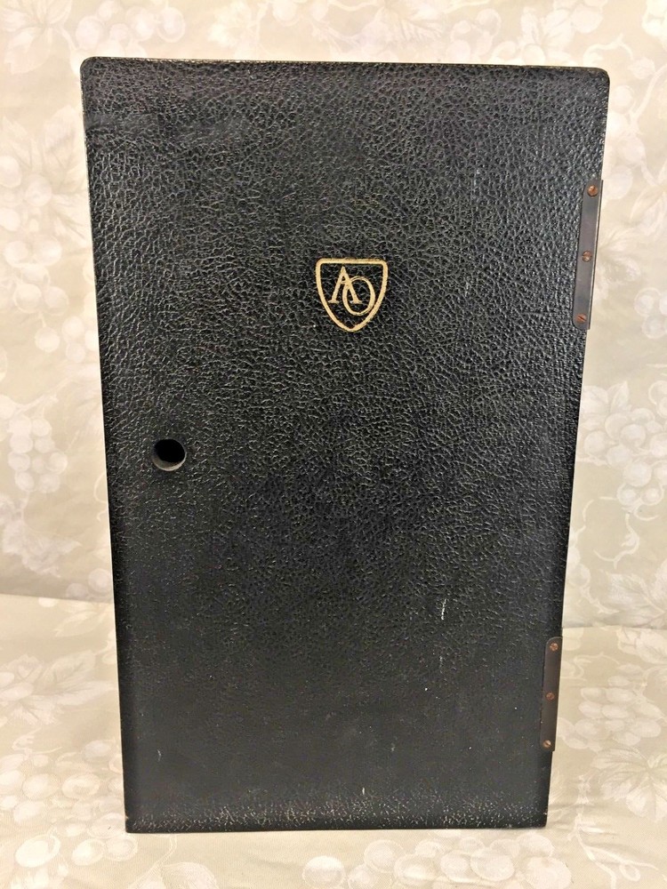 Vintage Spencer Monocular Microscope w/ Wood Case