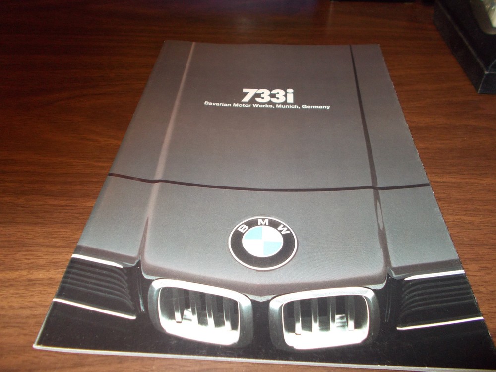 1978 BMW 733i 44-page Sales Catalog
