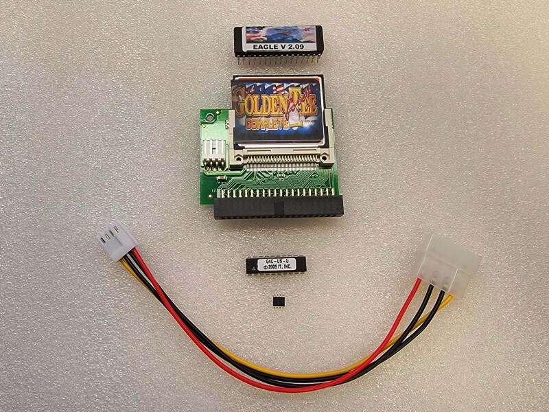 GOLDEN TEE 2006 COMPLETE UPGRADE KIT STEP BY STEP INSTRUCTIONS INCLUDED