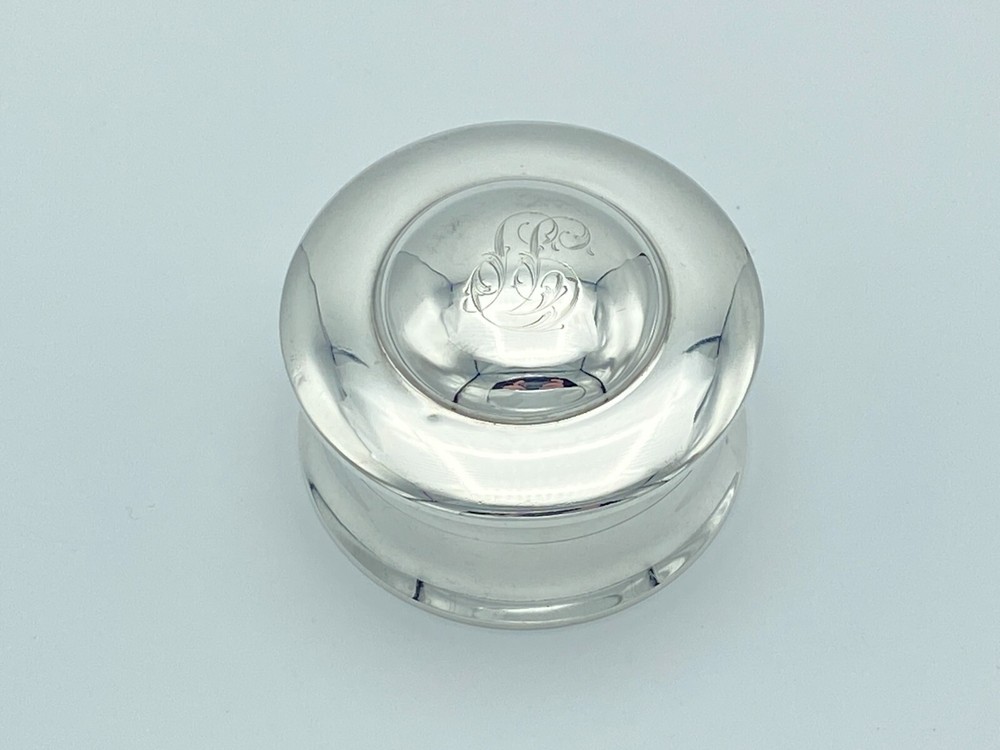 Edwardian Sterling Silver Snuff Box William Comyns 1902