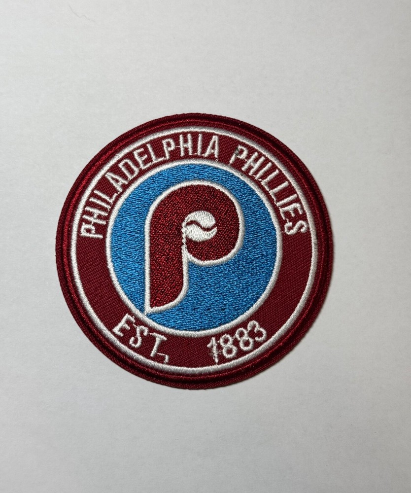 PHILLIES  BASEBALL EMBROIDERED IRON ON PATCH