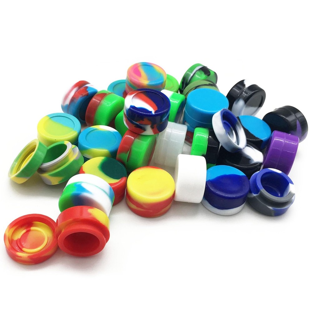 5ml Silicone Wax Concentrate Containers Non-stick Jars Multi-use (8)